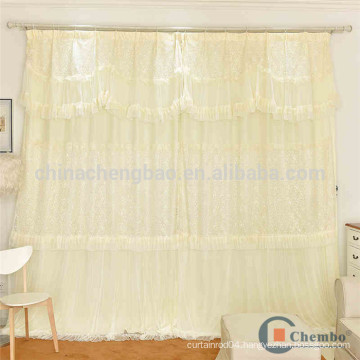 Wholesale lace curtain fabrics wedding backdrop curtain